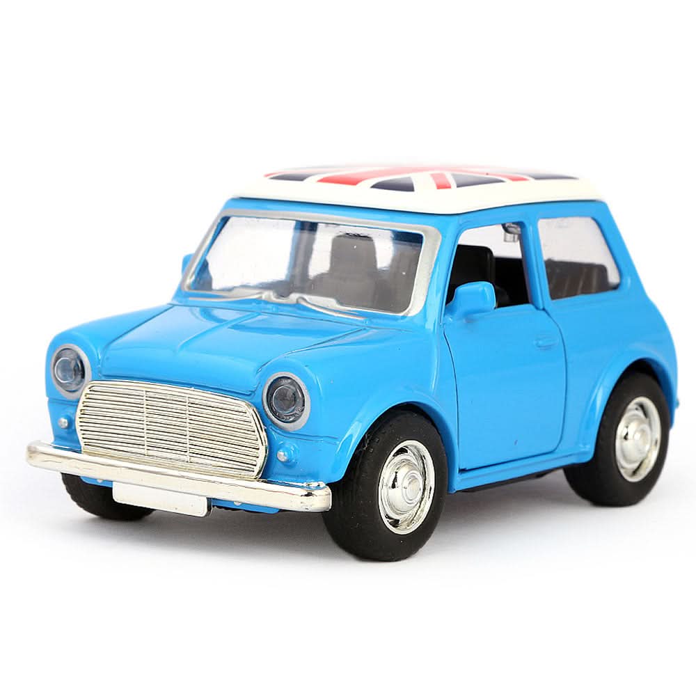 Friction Metal Car - Blue, Kids, Non-Remote Control, Chase Value, Chase Value