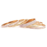 Women's Fancy Bangles 13 Pcs - Pink - test-store-for-chase-value