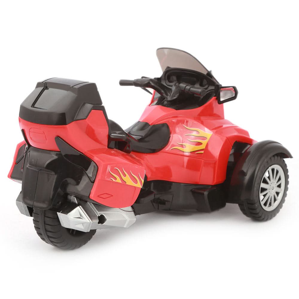 Friction High Speed Bike With Music - Red, Kids, Non-Remote Control, Chase Value, Chase Value