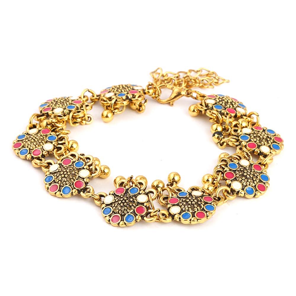 Women's Fancy Anklet - Golden, Women, Foot Jewellery, Chase Value, Chase Value