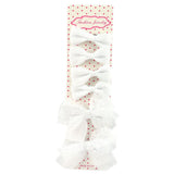 Girls Hair Pins 6 Pcs - White, Kids, Hair Accessories, Chase Value, Chase Value