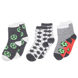 Boys Socks Packs of 3 - Multi, Kids, Boys Socks, Chase Value, Chase Value