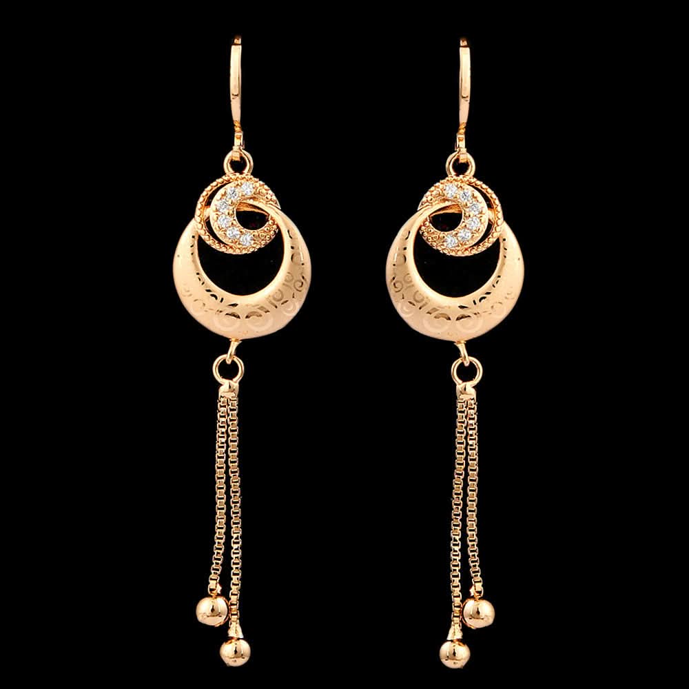 Women's Earring - Golden, Women, Earrings & Tops, Chase Value, Chase Value