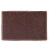 PVC Door Mat 15 x 22 - Brown, Home & Lifestyle, Mats, Chase Value, Chase Value