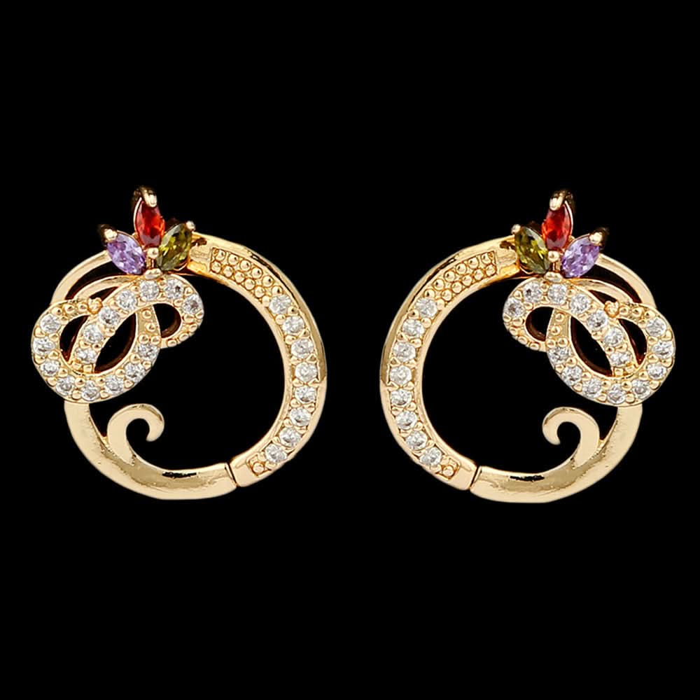 Women's Earring - Golden, Women, Earrings & Tops, Chase Value, Chase Value