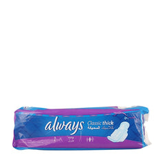 Always Classic Thick Sanitary Napkins Large 9 Pcs, Beauty & Personal Care, Sanitory Napkins, P&G, Chase Value