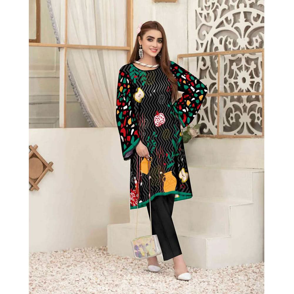 Anchal Digital Khaddar Un-Stitched Kurti Vol 1 - 2, Women, 3Pcs Shalwar Suit, Ulfat Textile, Chase Value