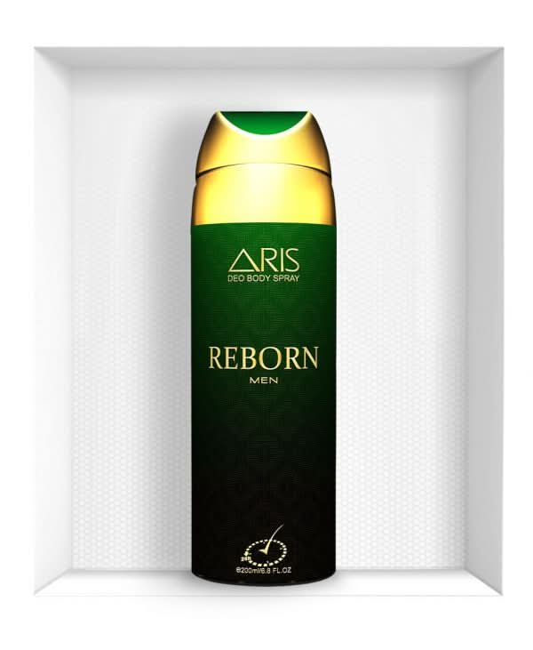 Aris Men Deodorant Spray Reborn 200ml, Beauty & Personal Care, Men Body Spray And Mist, Chase Value, Chase Value