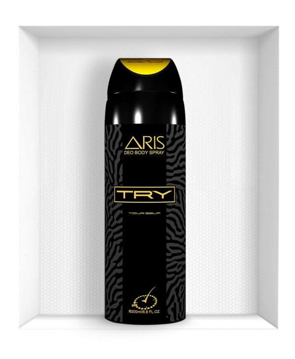 Aris Men Deodorant Spray Try 200ml, Beauty & Personal Care, Men Body Spray And Mist, Chase Value, Chase Value
