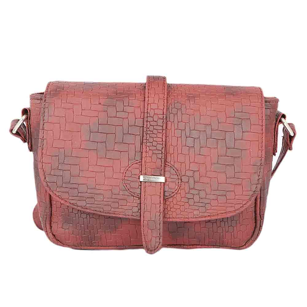 Women's Shoulder Bag - Maroon, Women, Bags, Chase Value, Chase Value