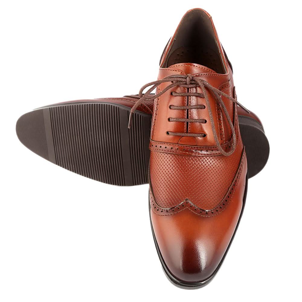 Men's Formal Shoes (2757) - Brown, Men, Formal Shoes, Chase Value, Chase Value