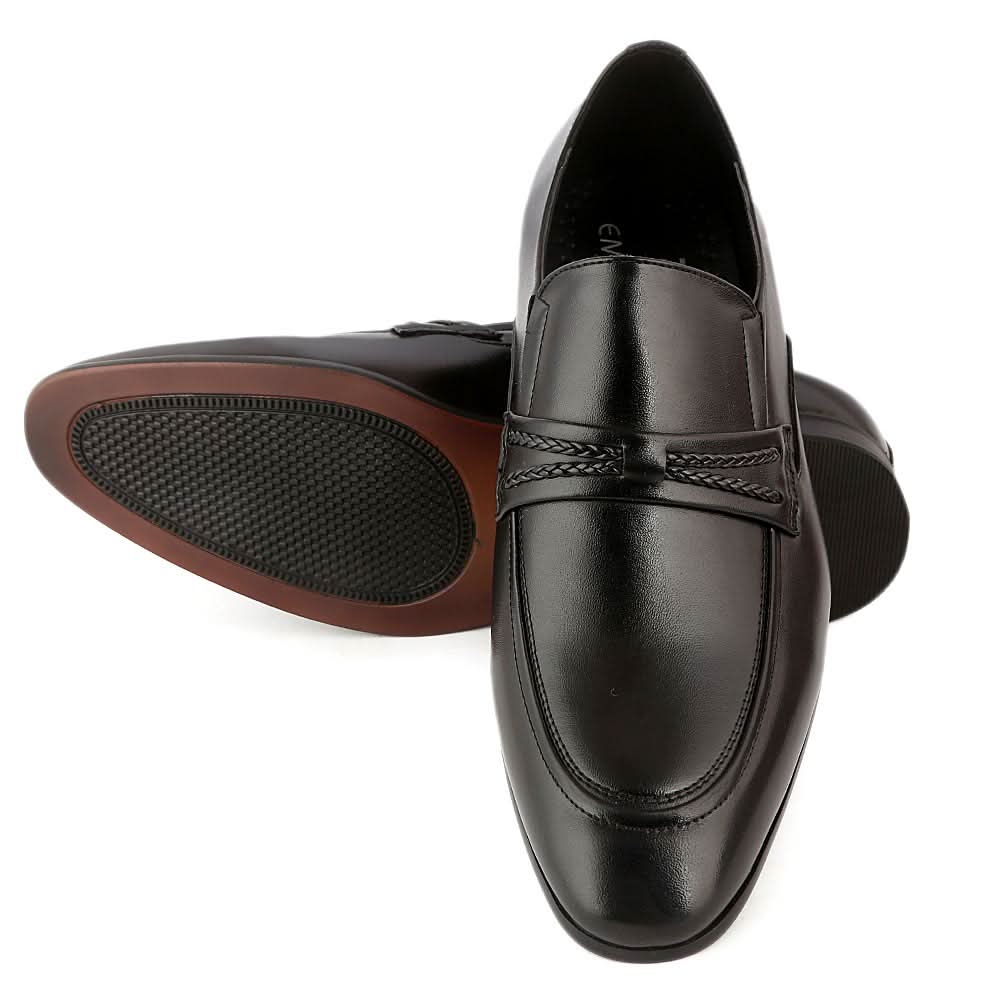Men's Formal Shoes (2775) - Black, Men, Formal Shoes, Chase Value, Chase Value