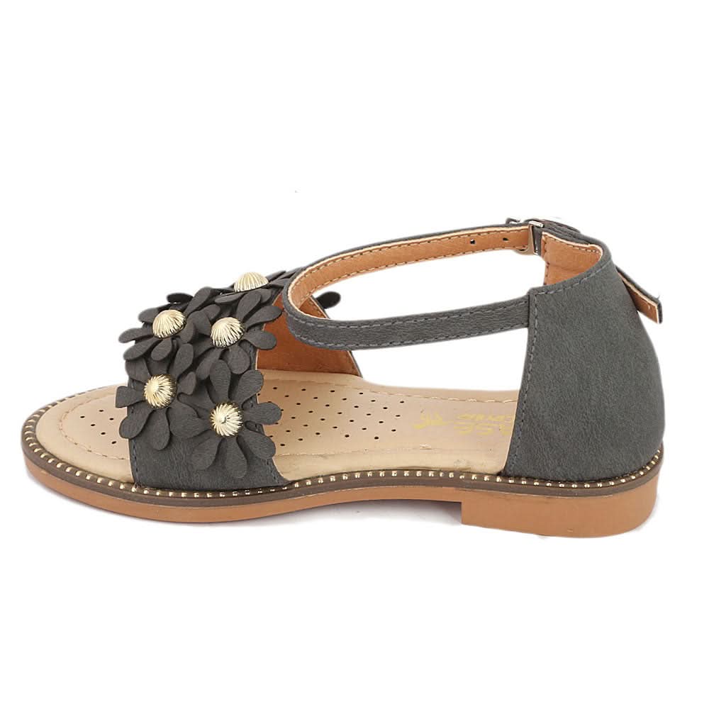 Girls Fancy Sandal  (B-97) - Black, Kids, Girls Sandals, Chase Value, Chase Value