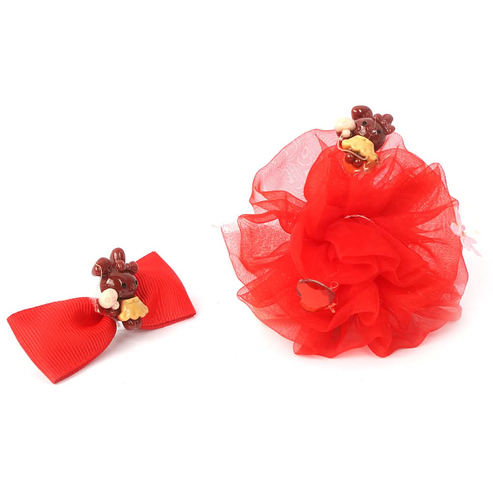 Girls Hair Pins (AY-146) - Red, Kids, Hair Accessories, Chase Value, Chase Value