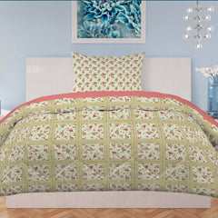 Printed Single Percale Finish Bed Sheet 2 Pcs - Multi, Single Size Bed Sheet, Chase Value, Chase Value