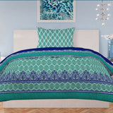 Printed Single Percale Finish Bed Sheet 2 Pcs - Multi, Single Size Bed Sheet, Chase Value, Chase Value