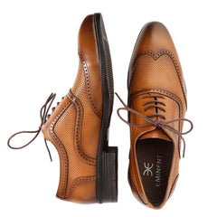 Men's Formal Shoes (2757) - Coffee, Men, Formal Shoes, Chase Value, Chase Value