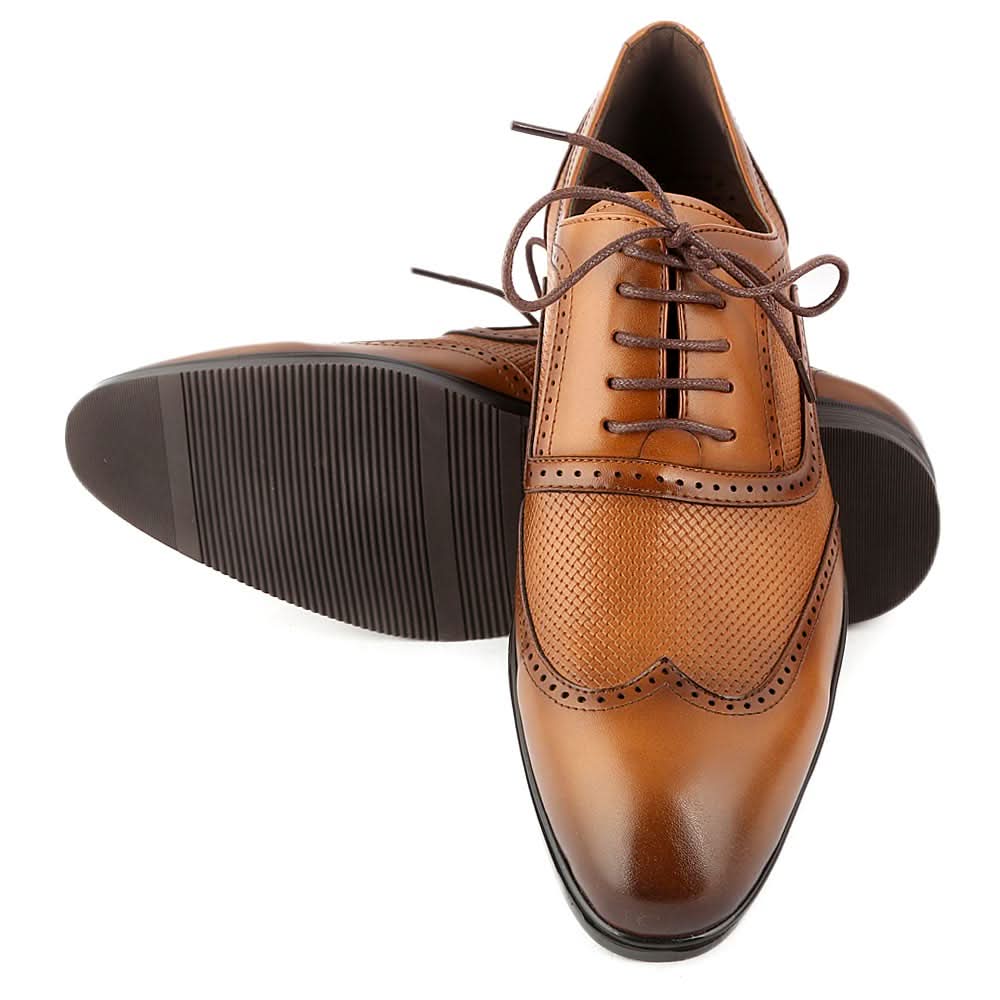 Men's Formal Shoes (2757) - Coffee, Men, Formal Shoes, Chase Value, Chase Value