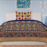 Printed Single Percale Finish Bed Sheet 2 Pcs - Multi, Single Size Bed Sheet, Chase Value, Chase Value