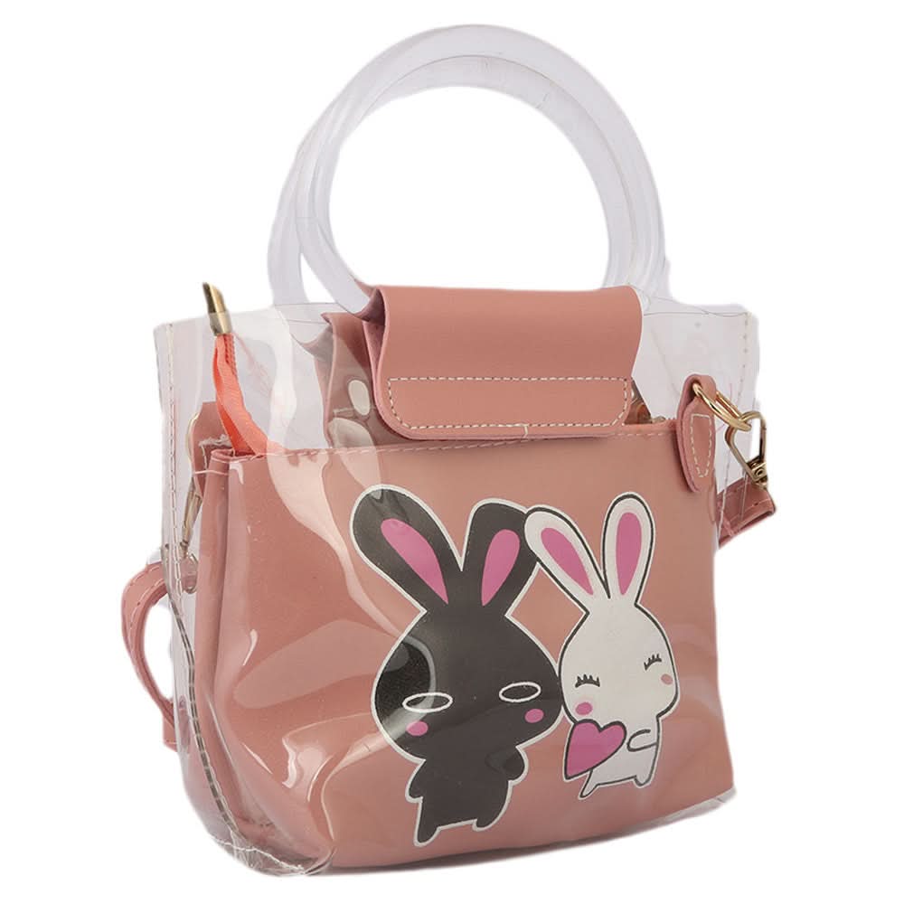 Girls Shoulder Bag 003 - Peach, Kids, Kids Bags, Chase Value, Chase Value