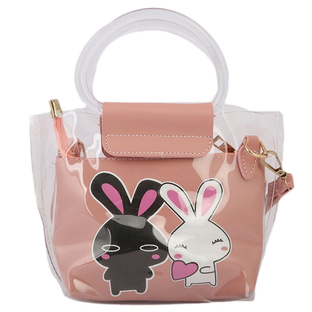 Girls Shoulder Bag 003 - Peach, Kids, Kids Bags, Chase Value, Chase Value