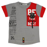Boys Half Sleeves T-Shirt - Grey, Kids, Boys T-Shirts, Chase Value, Chase Value