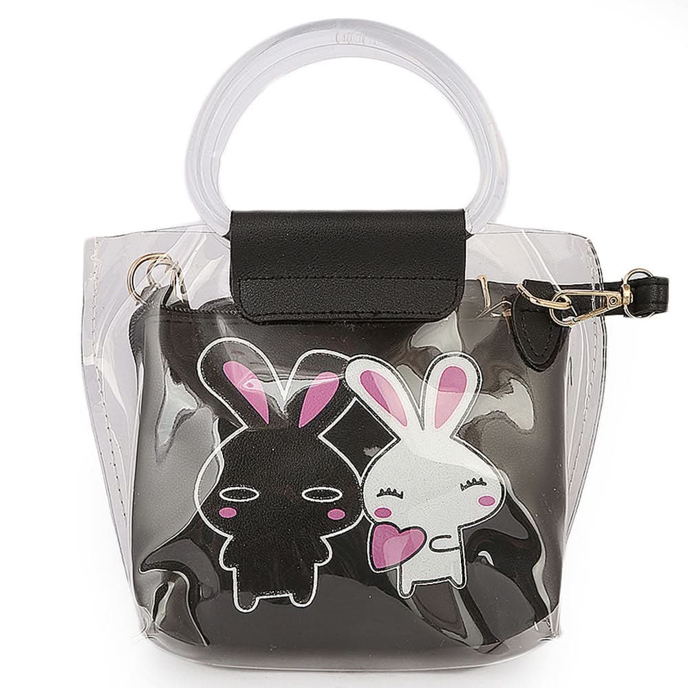 Girls Shoulder Bag 003 - Black, Kids, Kids Bags, Chase Value, Chase Value