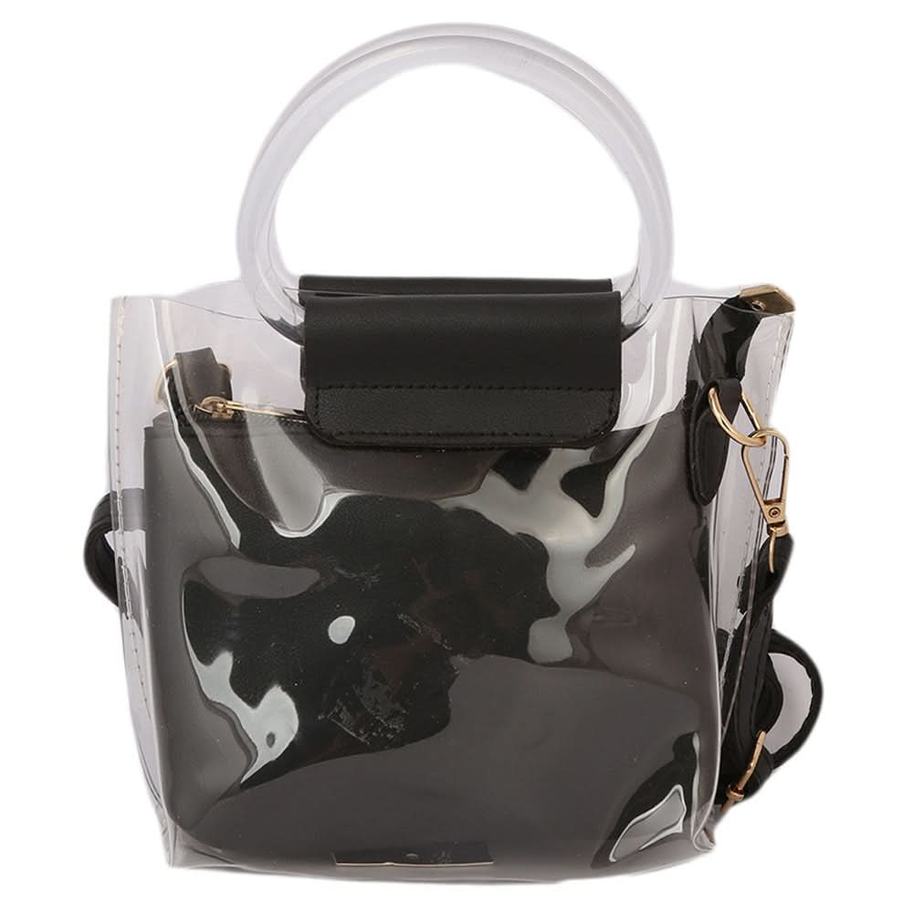 Girls Shoulder Bag 002 - Black, Kids, Kids Bags, Chase Value, Chase Value
