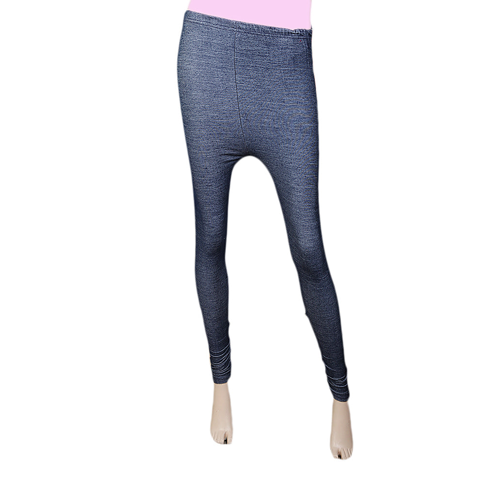 Women's Side Lace DenimTight " Blue, Women, Pants & Tights, Chase Value, Chase Value