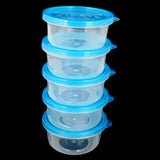Multipurpose Storage Box 5 Pcs - Blue, Home & Lifestyle, Storage Boxes, Chase Value, Chase Value
