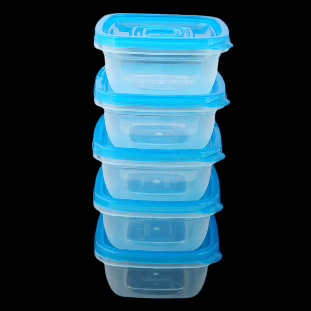 Multipurpose Storage Box 5 Pcs - Blue, Home & Lifestyle, Storage Boxes, Chase Value, Chase Value