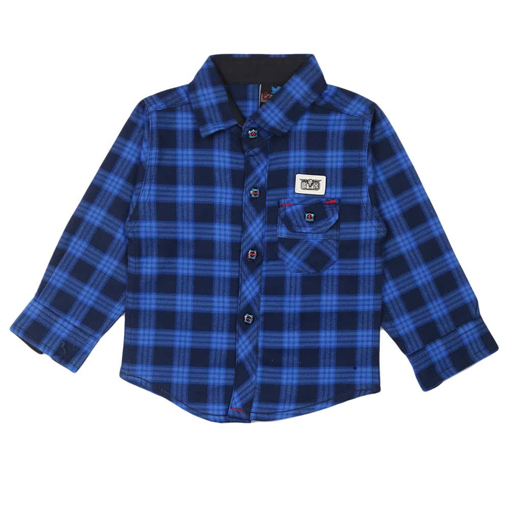 Boys Full Sleeves Shirt - Blue, Boys Shirts, Chase Value, Chase Value