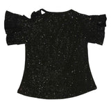 Girls Fancy T-Shirt - Black, Kids, Girls T-Shirts, Chase Value, Chase Value