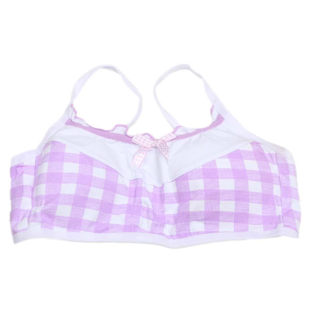 Girls Foam Bra - Purple, Kids, Shameez Camisole And Biddies, Chase Value, Chase Value