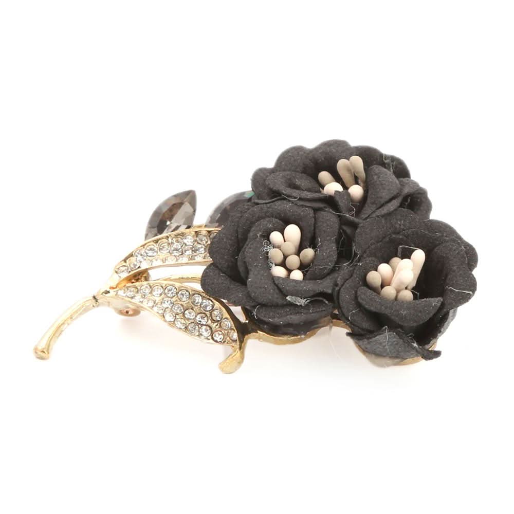 Women's Scarf Brooch - Black, Women, Scarf Pins & Brooches, Chase Value, Chase Value