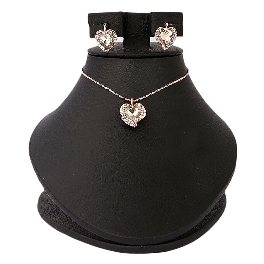 Women's Fancy Locket Set - White, Women, Chains & Lockets, Chase Value, Chase Value