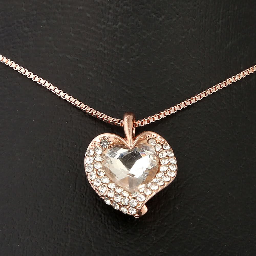 Women's Fancy Locket Set - White, Women, Chains & Lockets, Chase Value, Chase Value