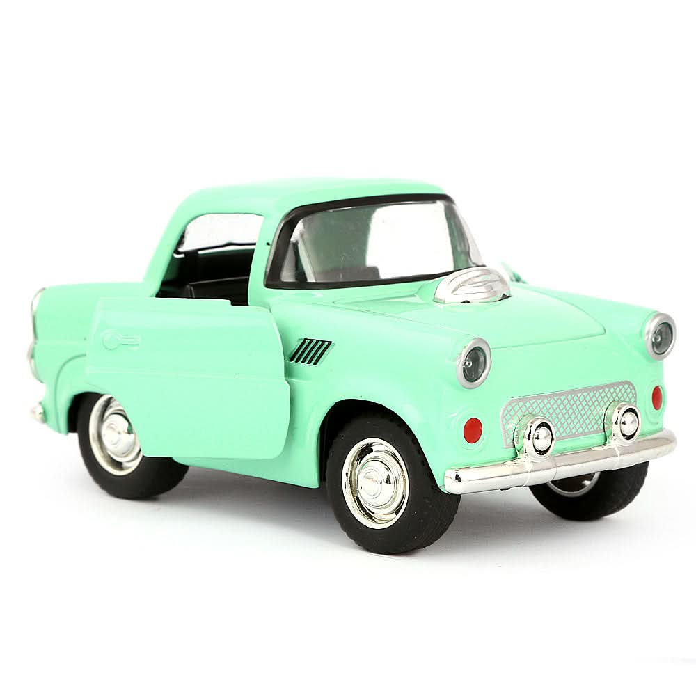 Friction Metal Car - Cyan, Kids, Non-Remote Control, Chase Value, Chase Value