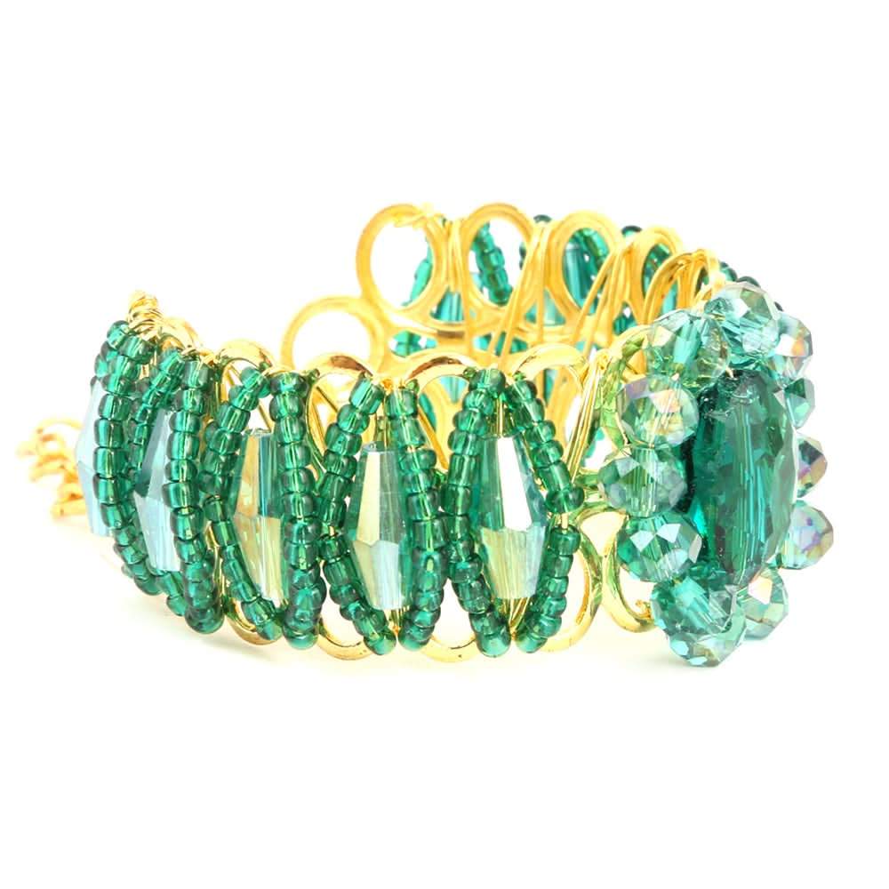 Girl's Fancy Bangle - Green - test-store-for-chase-value