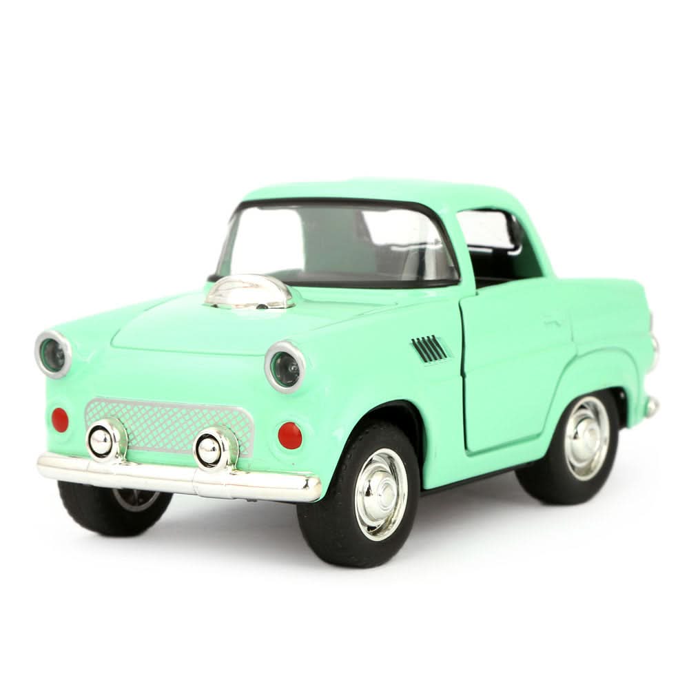 Friction Metal Car - Cyan, Kids, Non-Remote Control, Chase Value, Chase Value