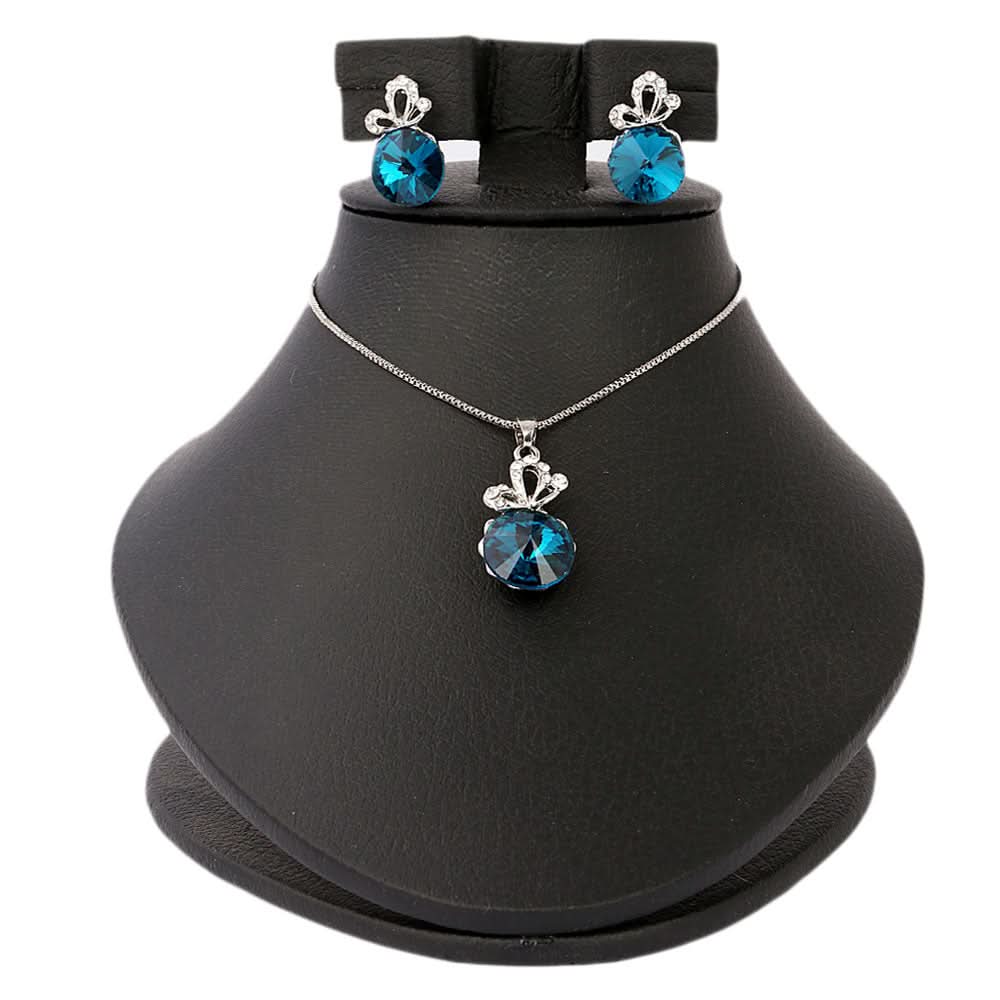 Women's Fancy Locket Set - Sea Green, Women, Chains & Lockets, Chase Value, Chase Value