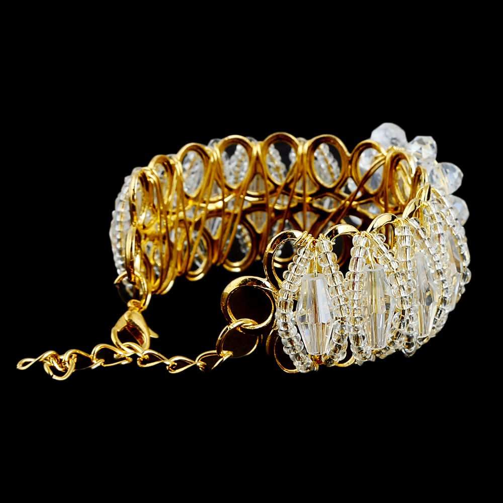 Girl's Fancy Bangle - White - test-store-for-chase-value
