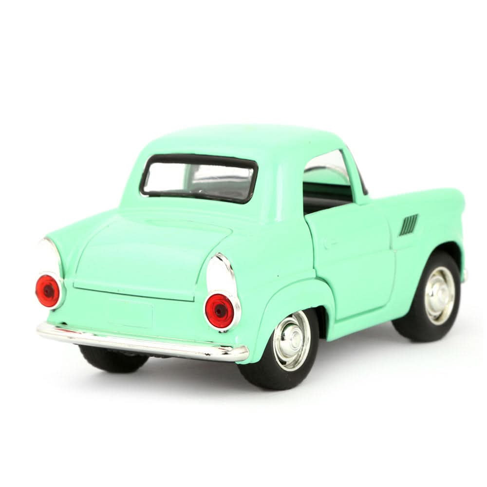 Friction Metal Car - Cyan, Kids, Non-Remote Control, Chase Value, Chase Value