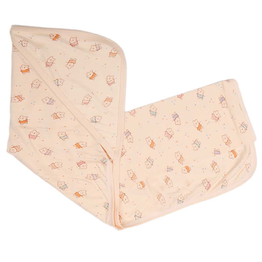 Newborn Baby Wrapping Sheet - Peach, Newborn Baby Accessories, Chase Value, Chase Value