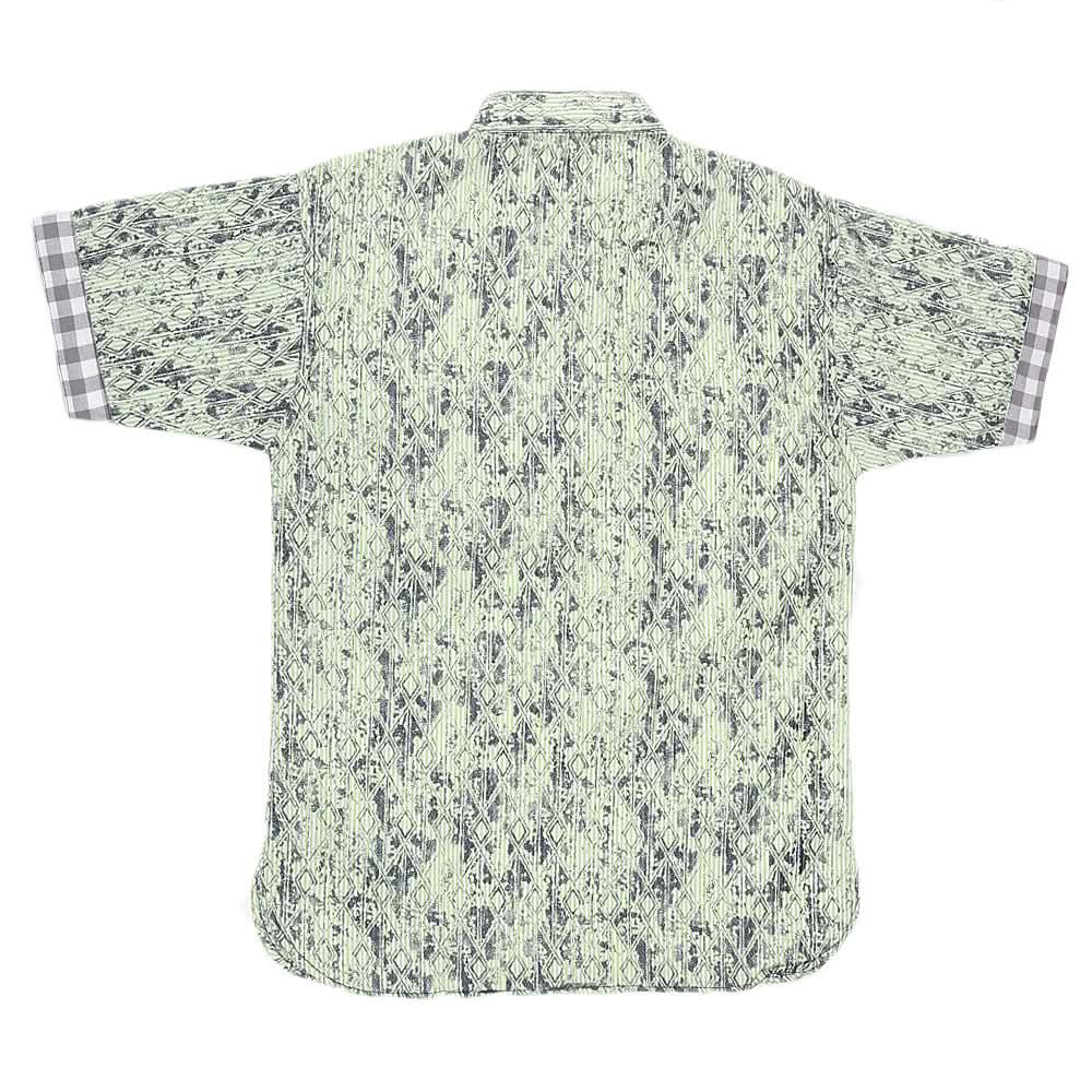 Boys Half Sleeves Casual Shirt - Green, Kids, Boys Shirts, Chase Value, Chase Value