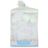 Newborn Baby Gift Set 8 Pcs - Light Green, Kids, NB Boys Sets And Suits, Chase Value, Chase Value