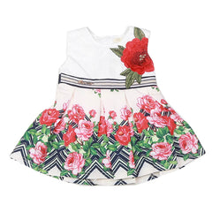Newborn Girls Frock - Fawn, Kids, NB Girls Frocks, Chase Value, Chase Value