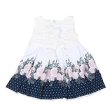 Newborn Girls Frock - White, Kids, NB Girls Frocks, Chase Value, Chase Value