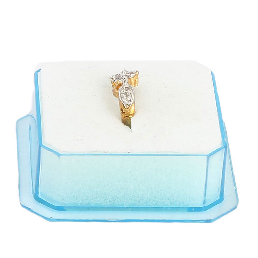 Women's Nose Pin - Golden, Women, Nose Jewellery, Chase Value, Chase Value