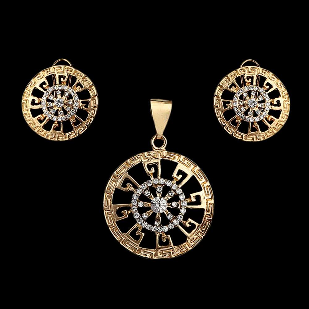 Women's Fancy  Locket Set - Golden, Women, Chains & Lockets, Chase Value, Chase Value